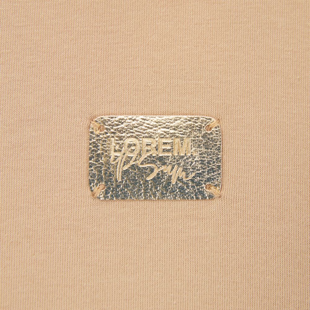 Лейбл Corolla Metal, S, золотой / Миниатюра нанесения (1000)