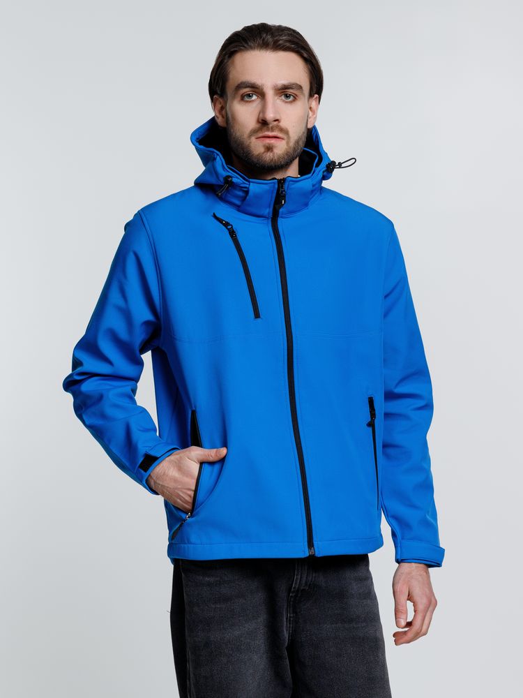 Куртка софтшелл мужская Zagreb, ярко-синяя / Миниатюра WWW (1000)