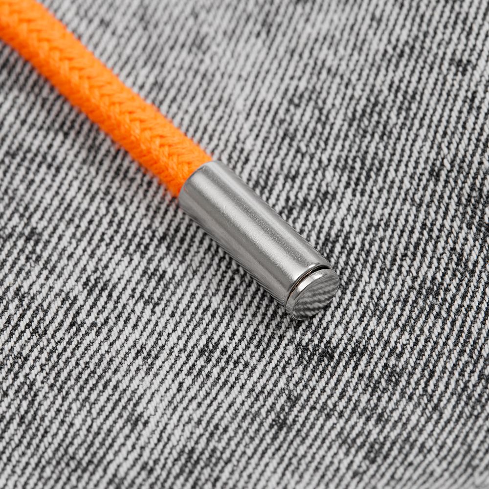 Наконечник для шнурка Nozzle, S, серебристый / Миниатюра нанесения (1000)