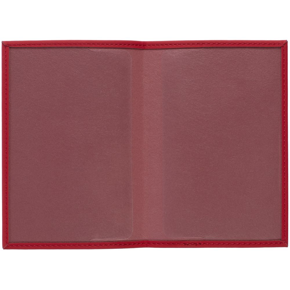 Обложка для паспорта Shall, красная / Миниатюра WWW (1000)