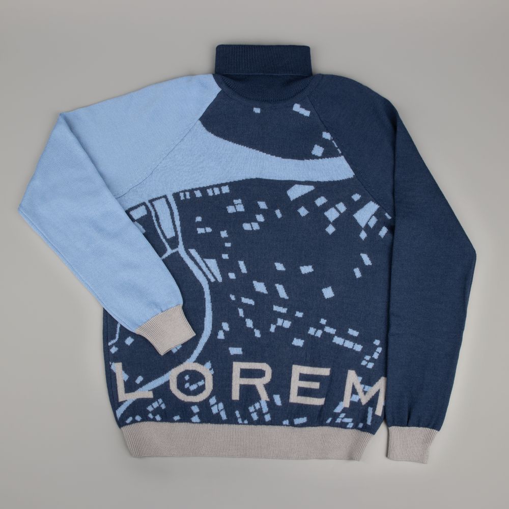 Джемпер на заказ Tricksy Net Reglan, полушерсть / Миниатюра WWW (1000)