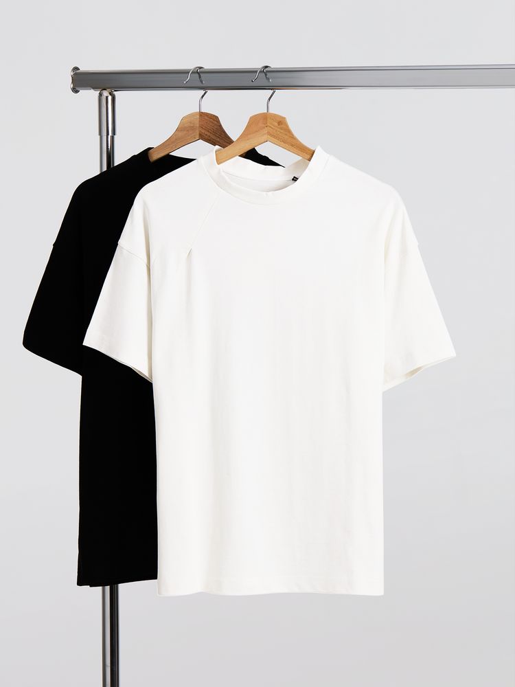 Футболка оверсайз унисекс Sinkopa, молочно-белая / Миниатюра WWW (1000)