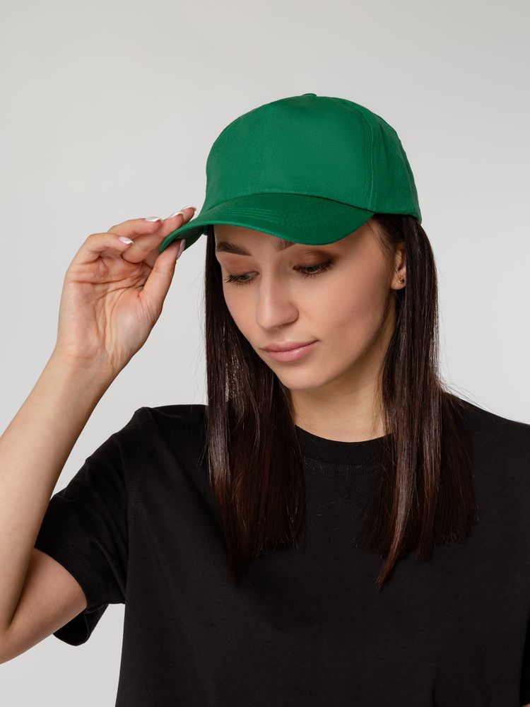 Бейсболка Unit Promo, зеленая / Миниатюра WWW (1000)