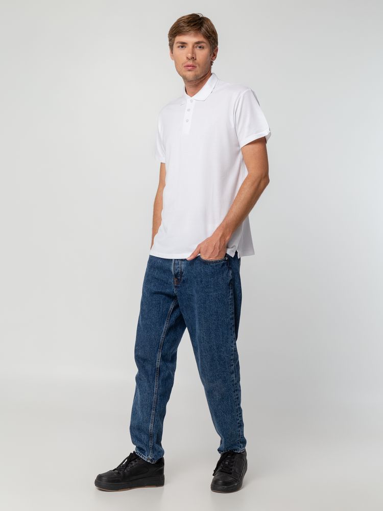 Рубашка поло мужская Spring 210, зеленое яблоко / Миниатюра модельного (1000)