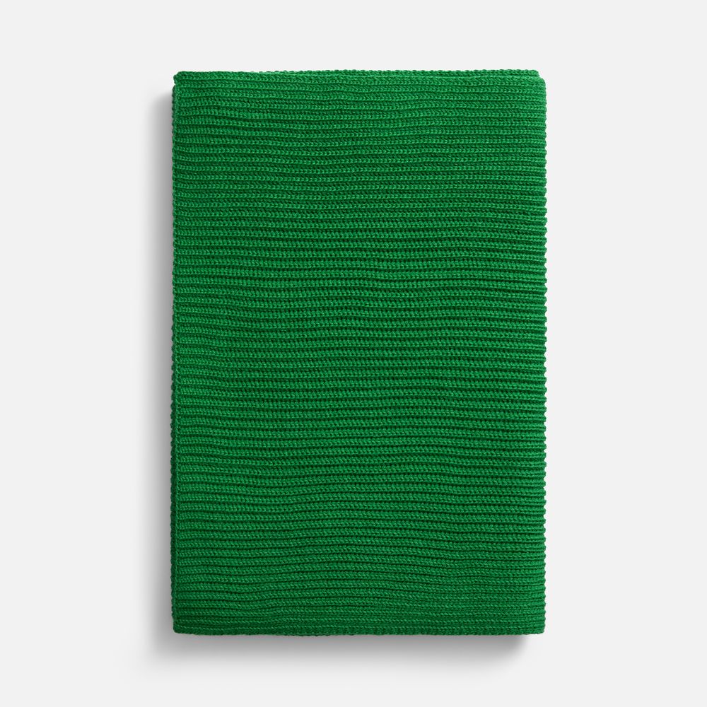 Шарф Nobilis Mono, ярко-зеленый / Миниатюра WWW (1000)