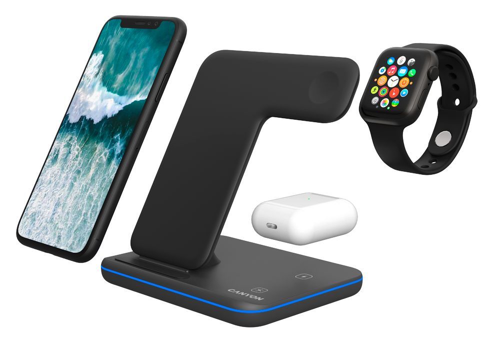 Зарядная станция Canyon WS-303, черная / Миниатюра WWW (1000)