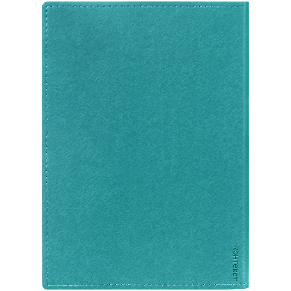 Ежедневник Time, датированный, бирюзовый / Миниатюра WWW (1000)