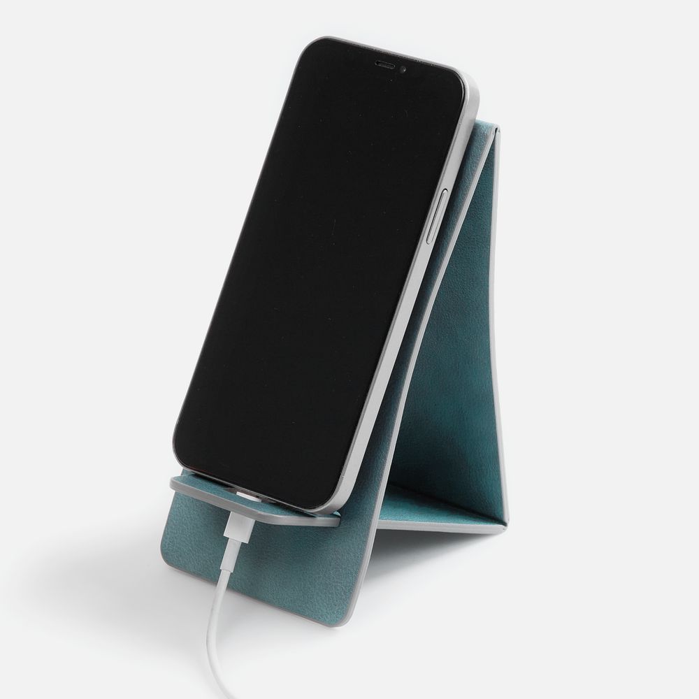 Подставка для телефона Petrus, голубая / Миниатюра WWW (1000)