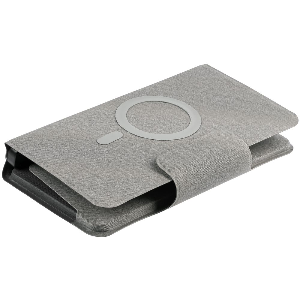 Дорожный органайзер с аккумулятором Oiro, серый / Миниатюра WWW (1000)