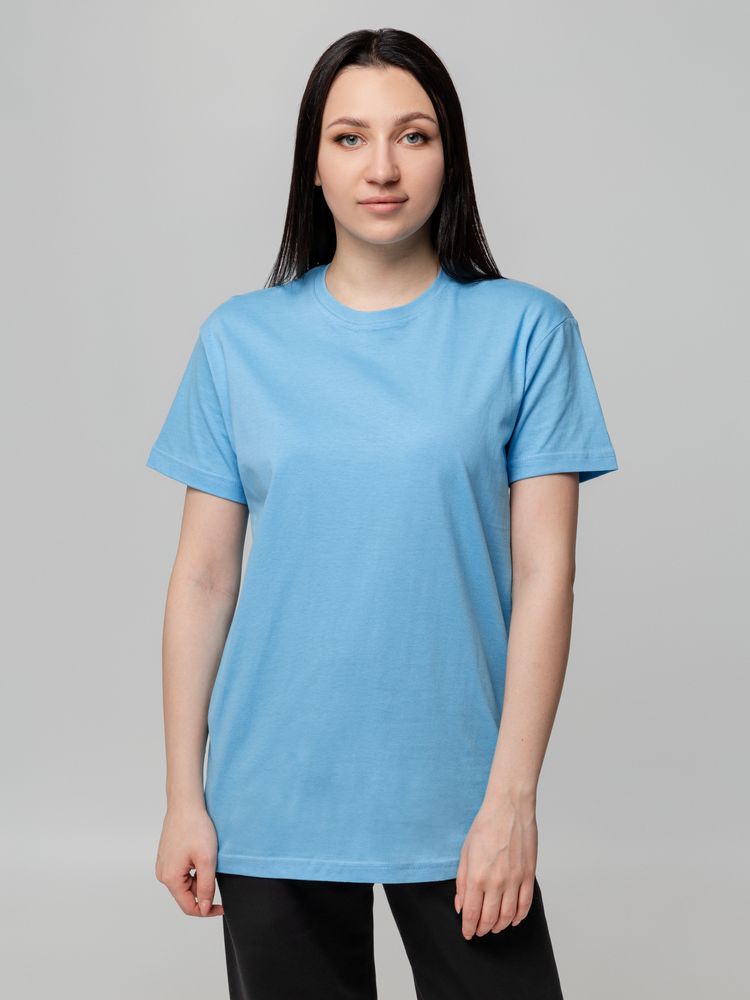 Футболка унисекс T-bolka 140, голубая / Миниатюра WWW (1000)