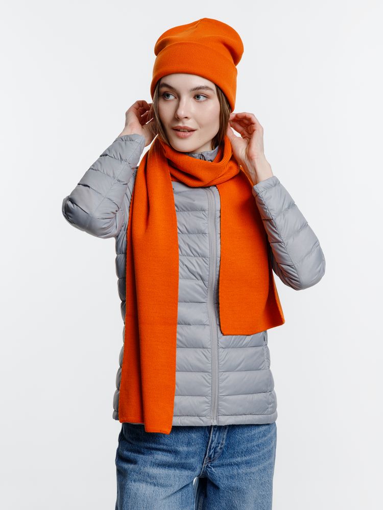 Шарф Real Talk, оранжевый / Миниатюра WWW (1000)