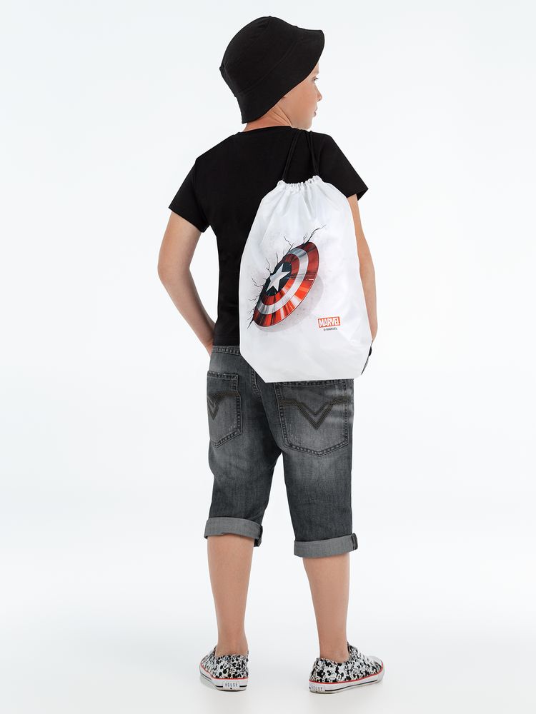 Рюкзак «Щит Капитана Америки», белый / Миниатюра WWW (1000)