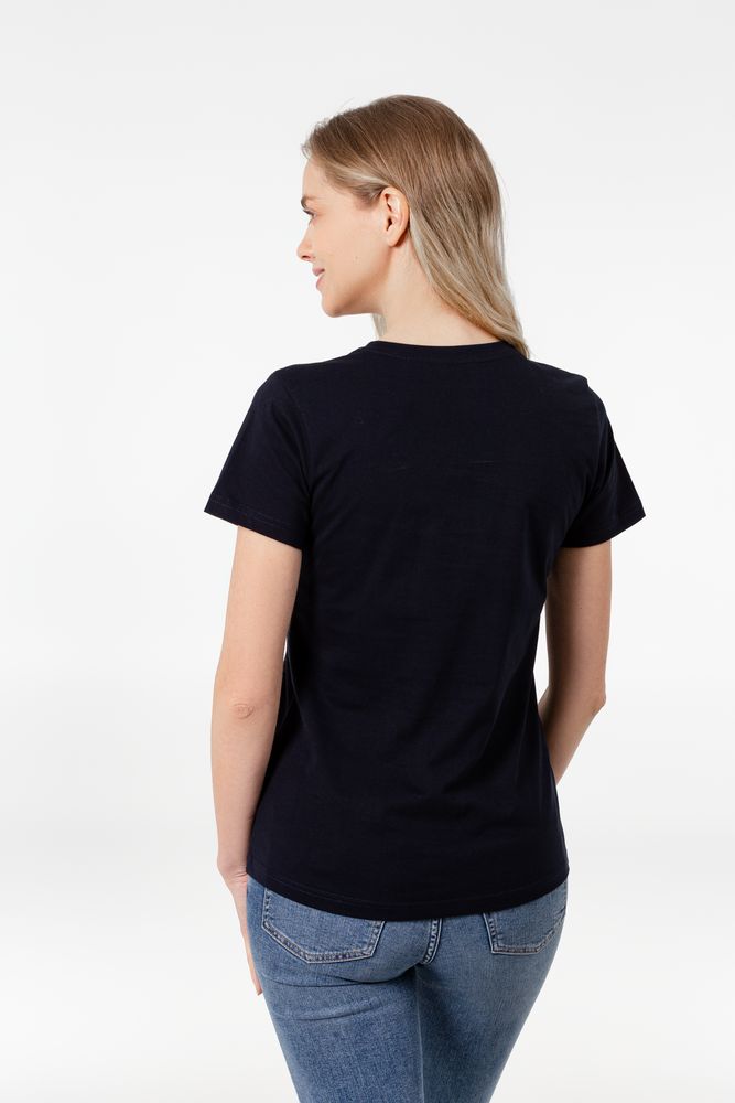 Футболка женская «Мамий», темно-синяя / Миниатюра WWW (1000)