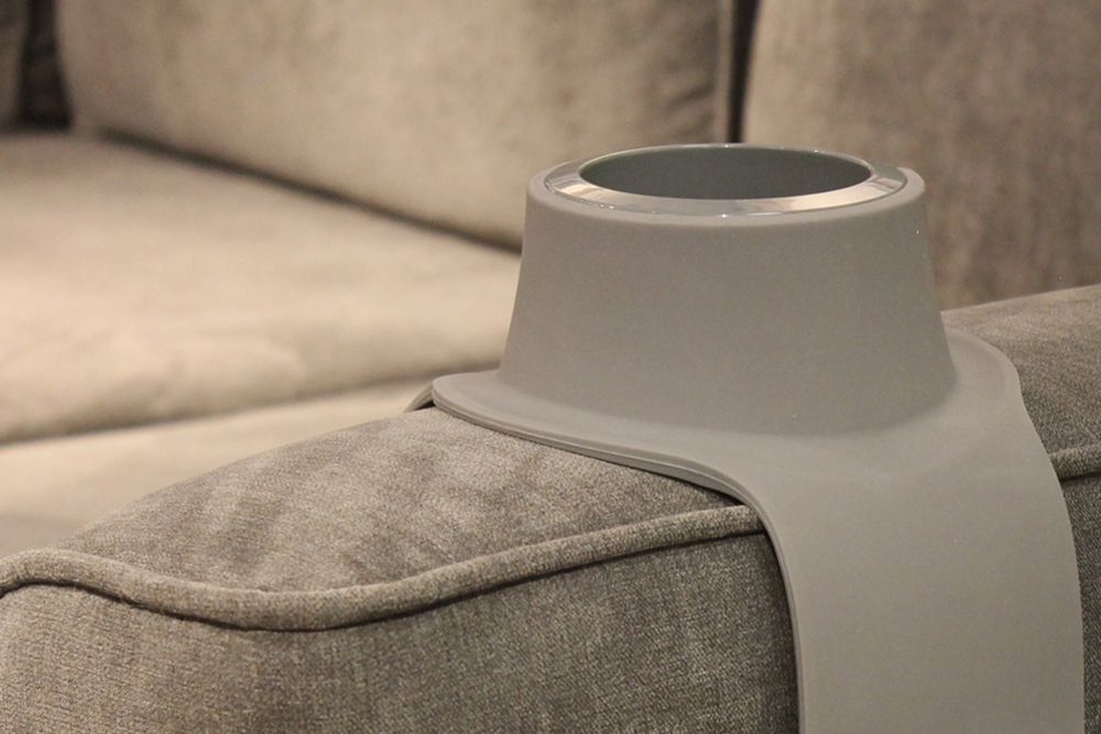 Подставка под кружку Sofatop, серая / Миниатюра WWW (1000)