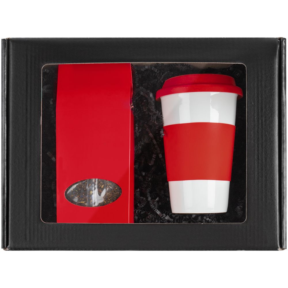 Набор «Чайная пауза», красный / Миниатюра WWW (1000)