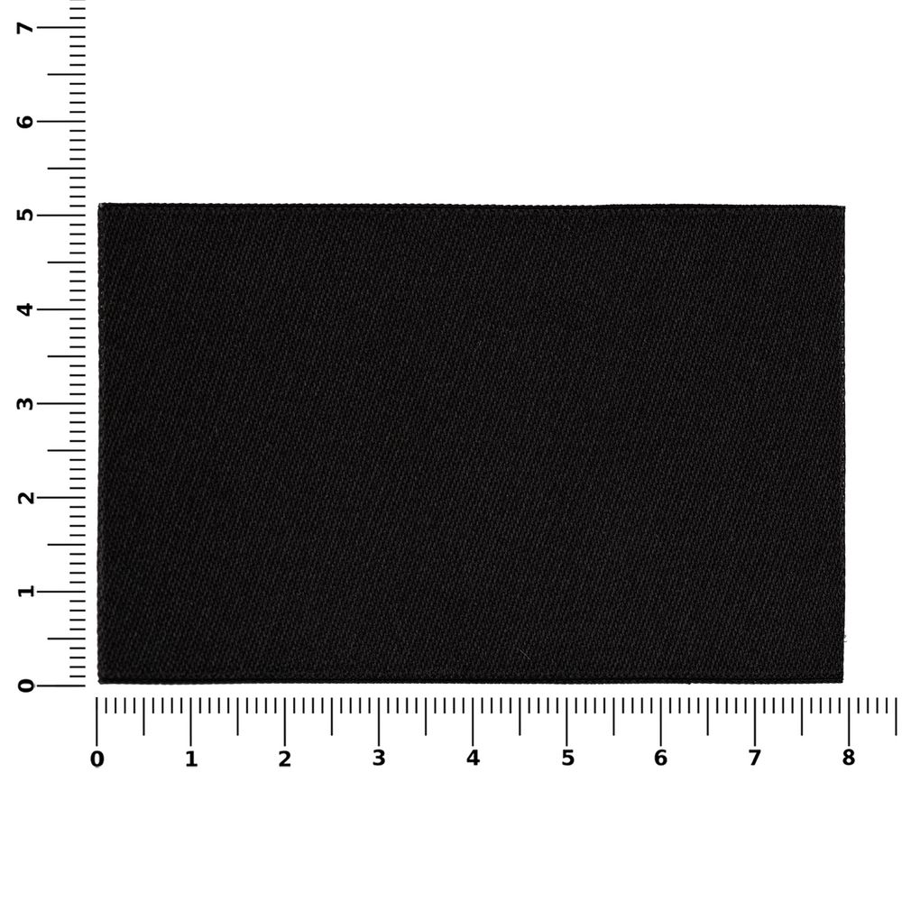 Лейбл тканевый Epsilon, XL, черный / Миниатюра WWW (1000)