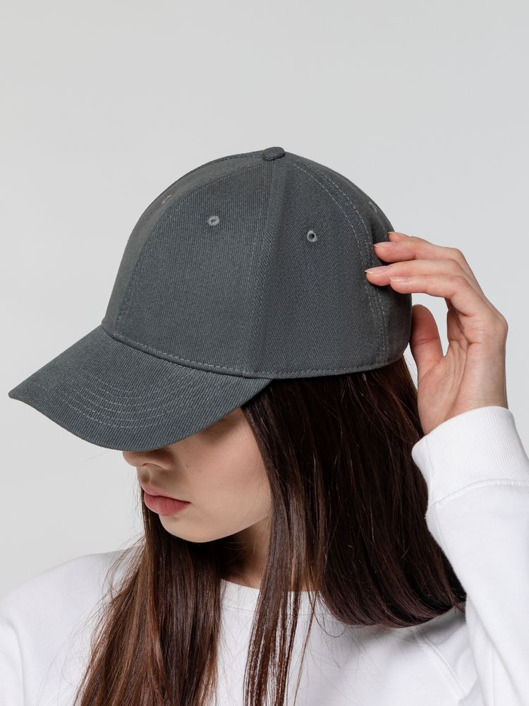 Бейсболка Hillside, серая / Миниатюра WWW (1000)