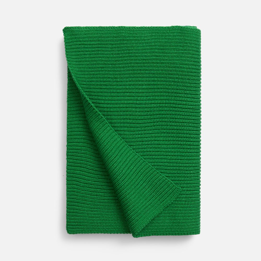 Шарф Nobilis Mono, ярко-зеленый / Миниатюра WWW (1000)