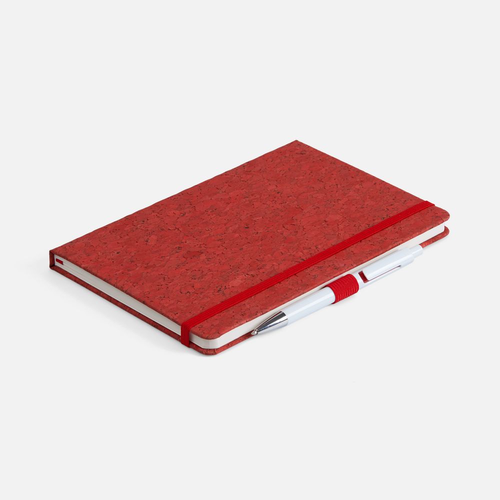 Блокнот Cork County, красный / Миниатюра WWW (1000)