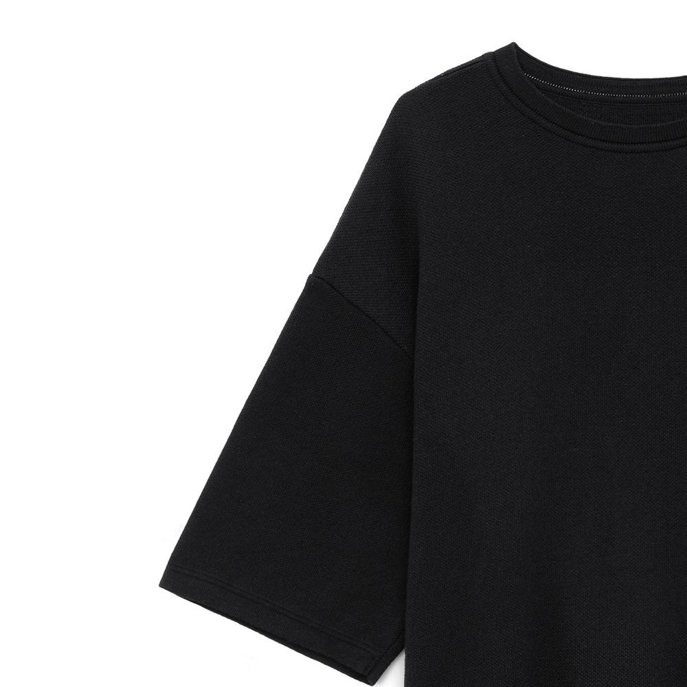 Джемпер с коротким рукавом Siluetti Volumica, черный / Миниатюра WWW (1000)