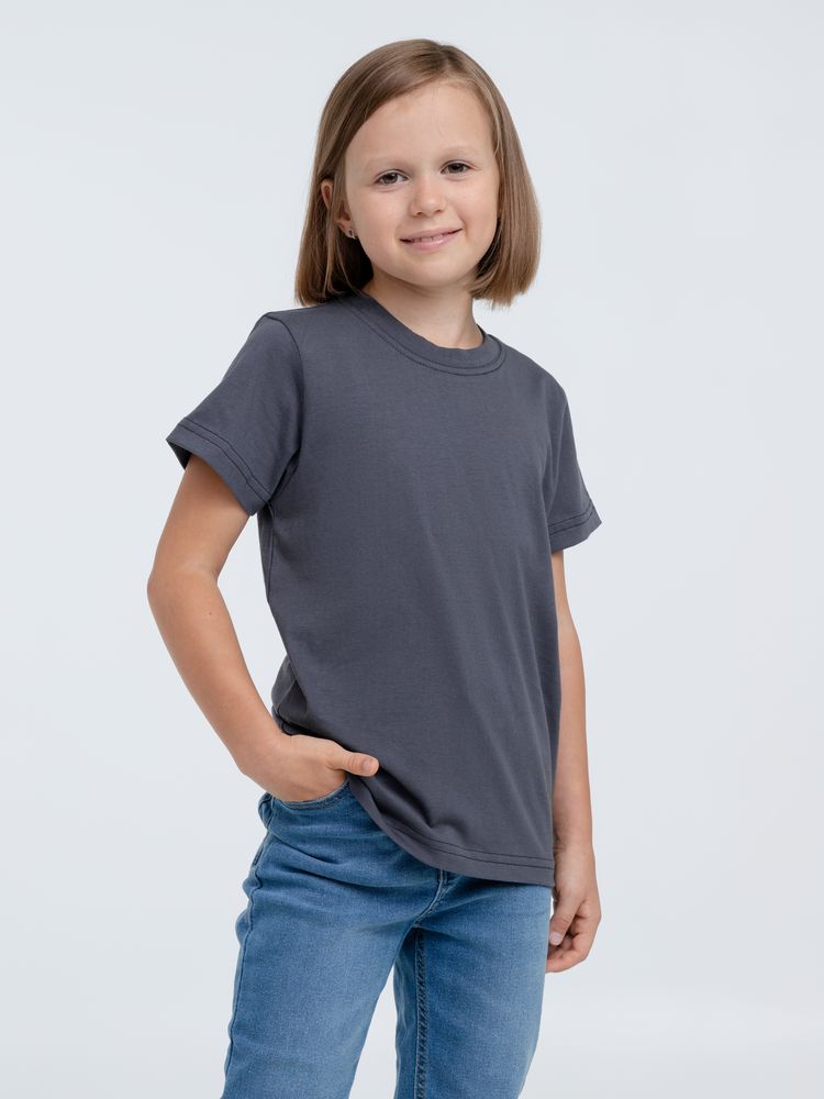 Футболка детская T-Bolka Kids, темно-серая (графит) / Миниатюра WWW (1000)