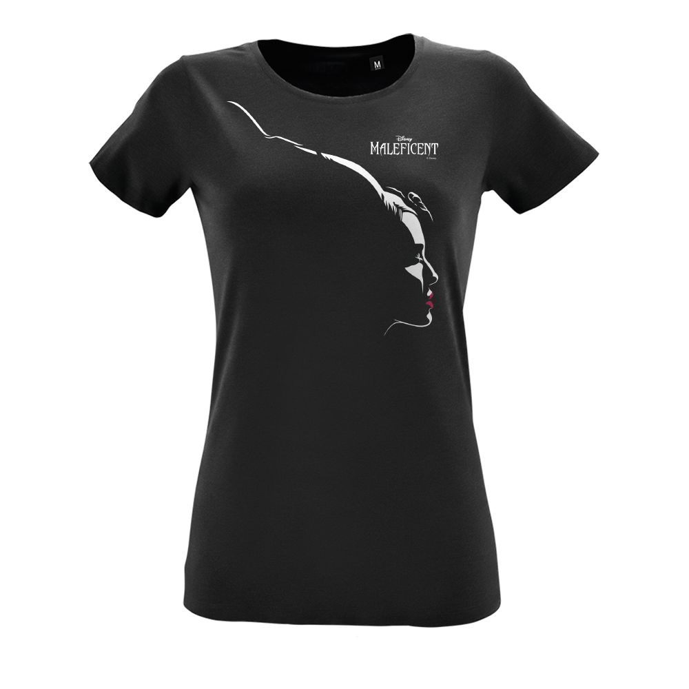 Футболка женская Maleficent Profile, черная / Миниатюра WWW (1000)
