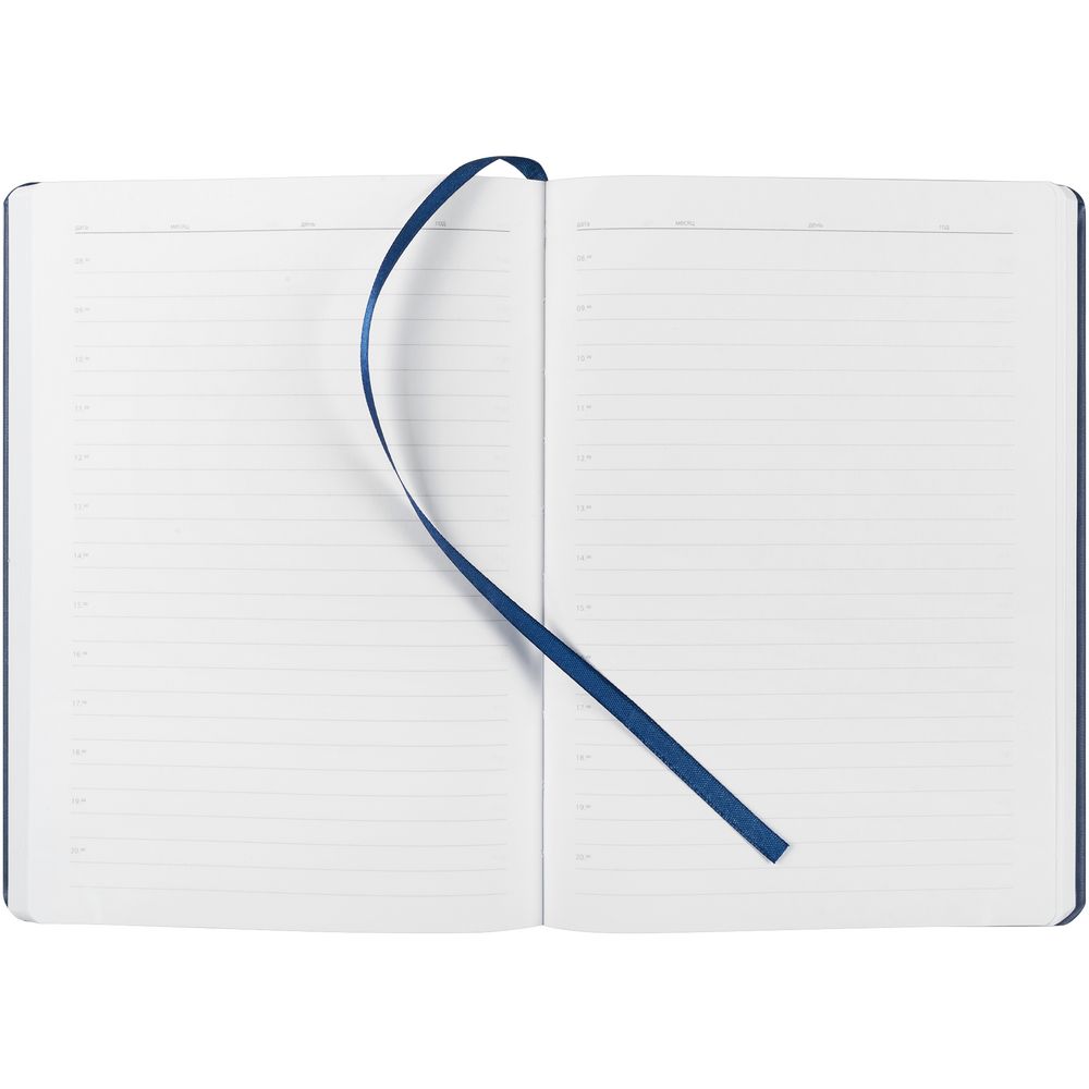 Ежедневник Big Data, недатированный, синий / Миниатюра WWW (1000)