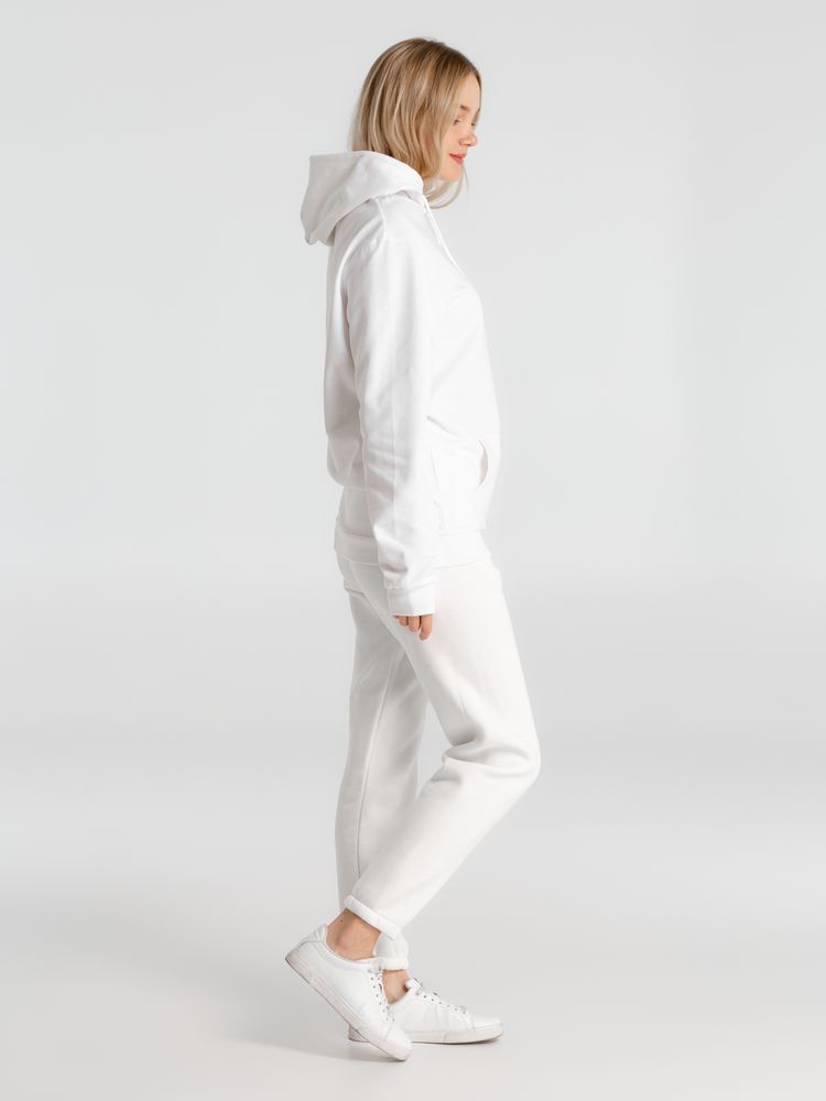 Толстовка с капюшоном унисекс Hoodie, белая / Миниатюра WWW (1000)