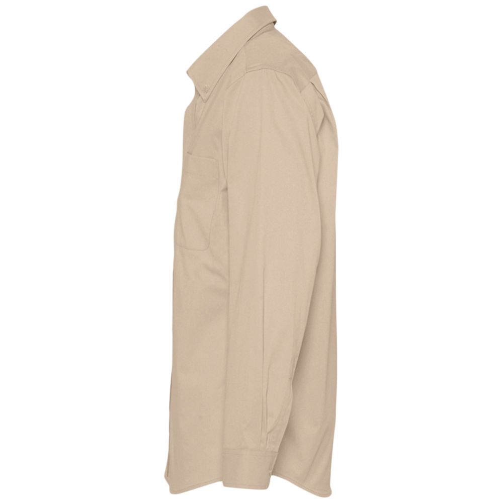 Рубашка мужская с длинным рукавом Bel Air, бежевая / Миниатюра WWW (1000)