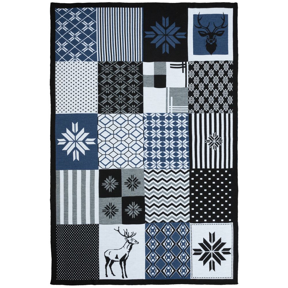 Плед North Colour, синий / Миниатюра WWW (1000)