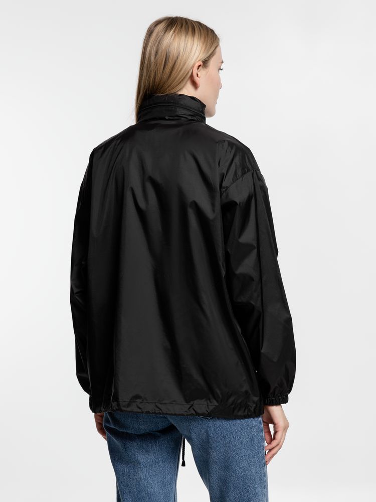 Ветровка из нейлона Surf 210, черная / Миниатюра WWW (1000)