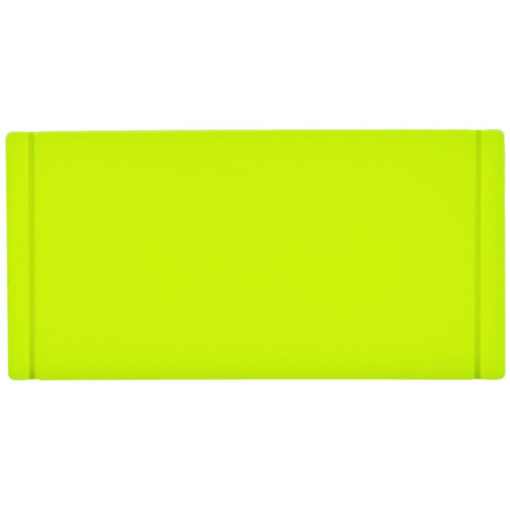 Лейбл из ПВХ Dzeta, S, желтый неон / Миниатюра WWW (1000)