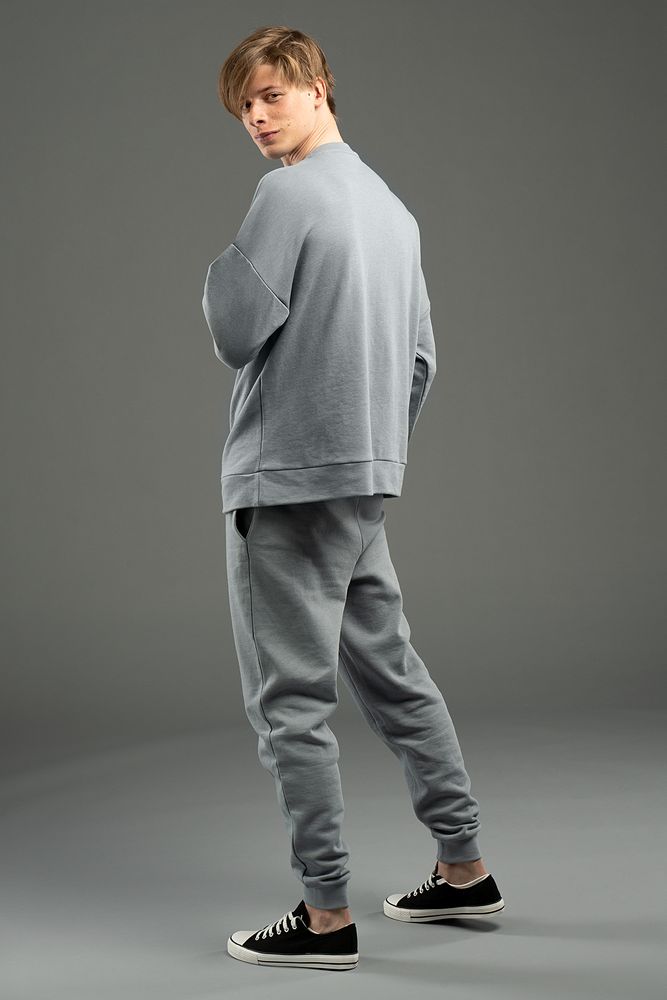 Свитшот унисекс S2, серый / Миниатюра WWW (1000)