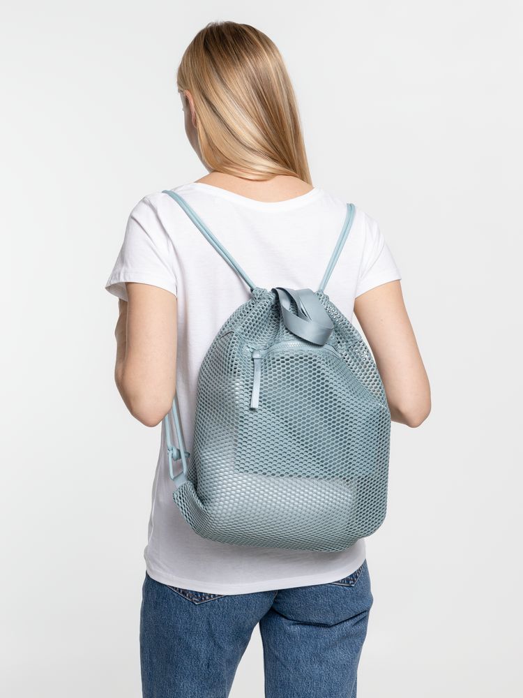 Рюкзак-мешок Verkko, серо-голубой / Миниатюра WWW (1000)