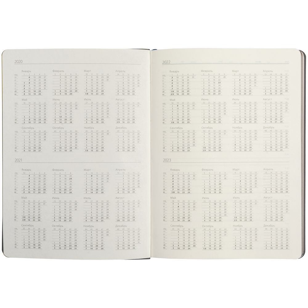 Ежедневник Slip, недатированный, красный с серым / Миниатюра WWW (1000)