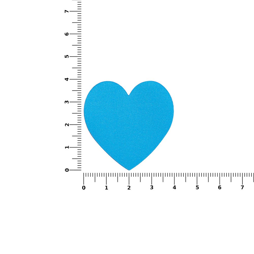 Наклейка тканевая Lunga Сor, M, голубая / Миниатюра WWW (1000)