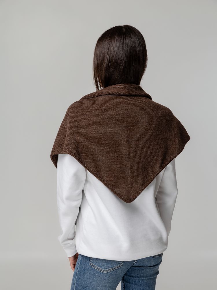 Косынка Dalia, темно-коричневая / Миниатюра WWW (1000)