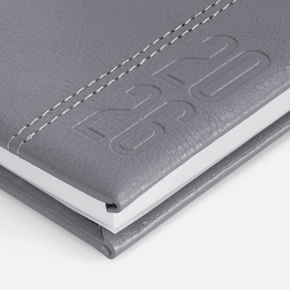 Еженедельник Baza, датированный, серый / Миниатюра WWW (1000)