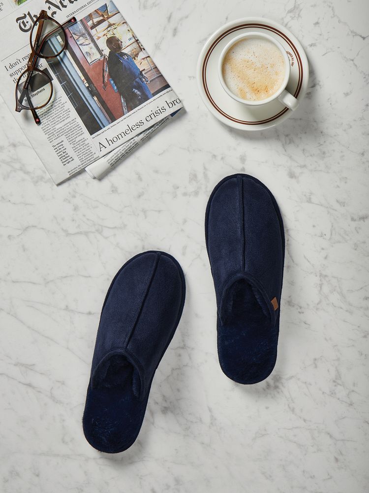 Тапочки Waltor, темно-синие / Миниатюра WWW (1000)