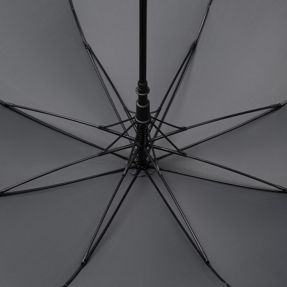 Зонт-трость Simple Golf, серый / Миниатюра WWW (1000)