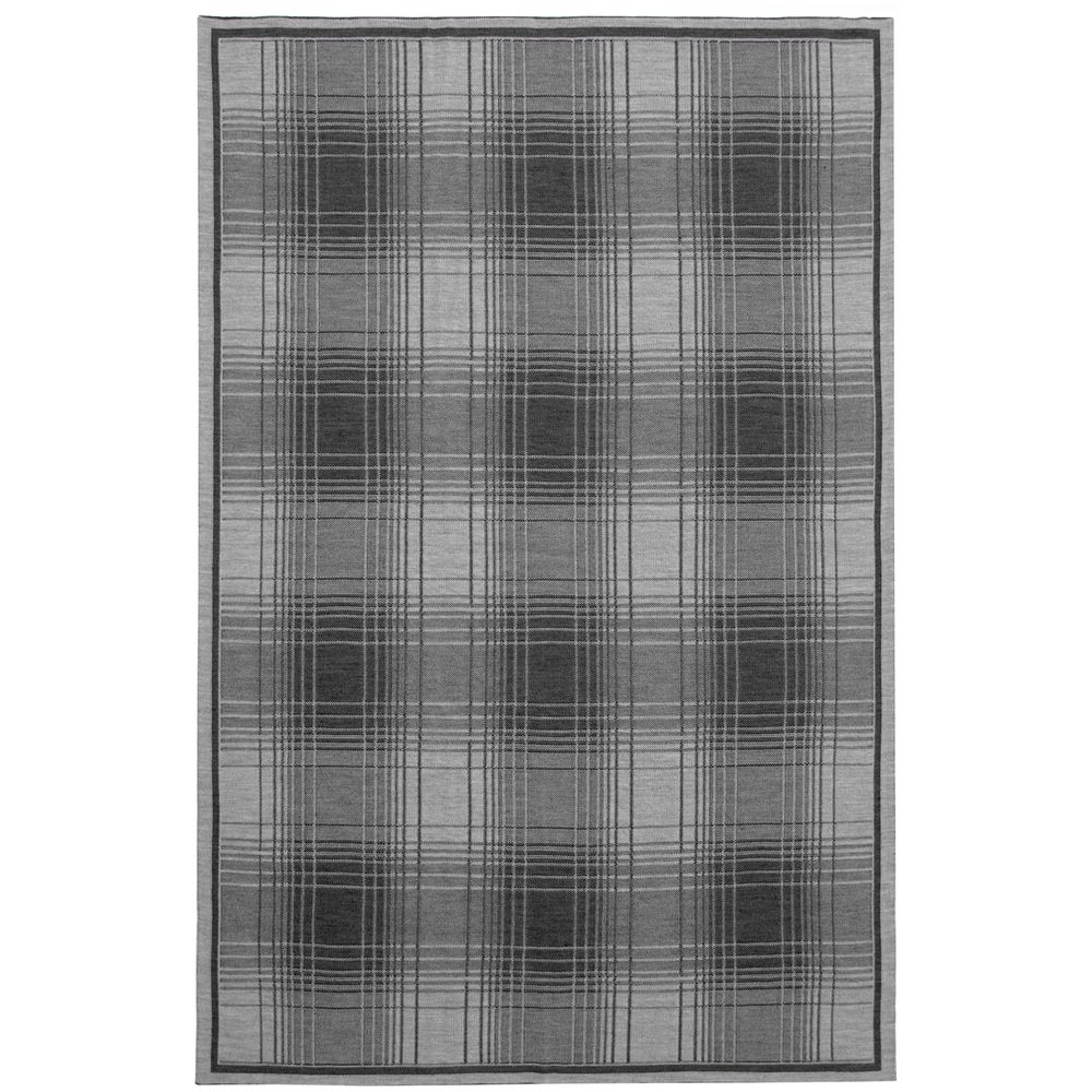 Плед Duotone, черный с белым / Миниатюра WWW (1000)