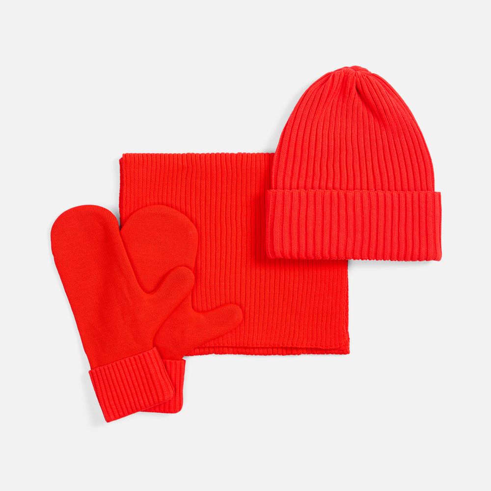 Шарф Yong, ярко-красный (кармин) / Миниатюра WWW (1000)