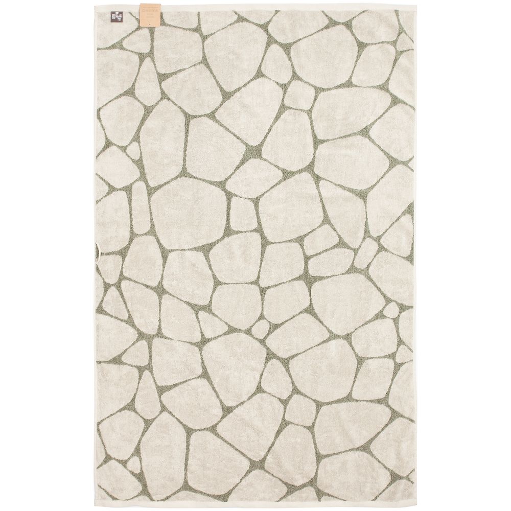 Полотенце Giraffe, большое, бежевое с зеленым / Миниатюра WWW (1000)