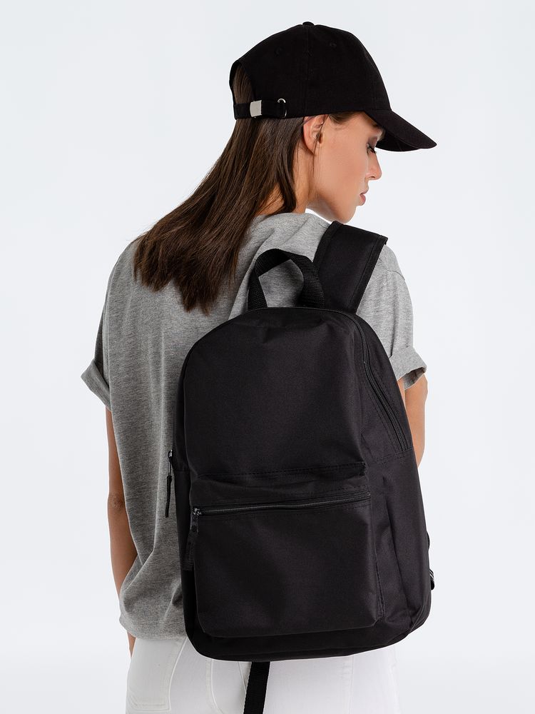 Рюкзак Base, черный / Миниатюра WWW (1000)