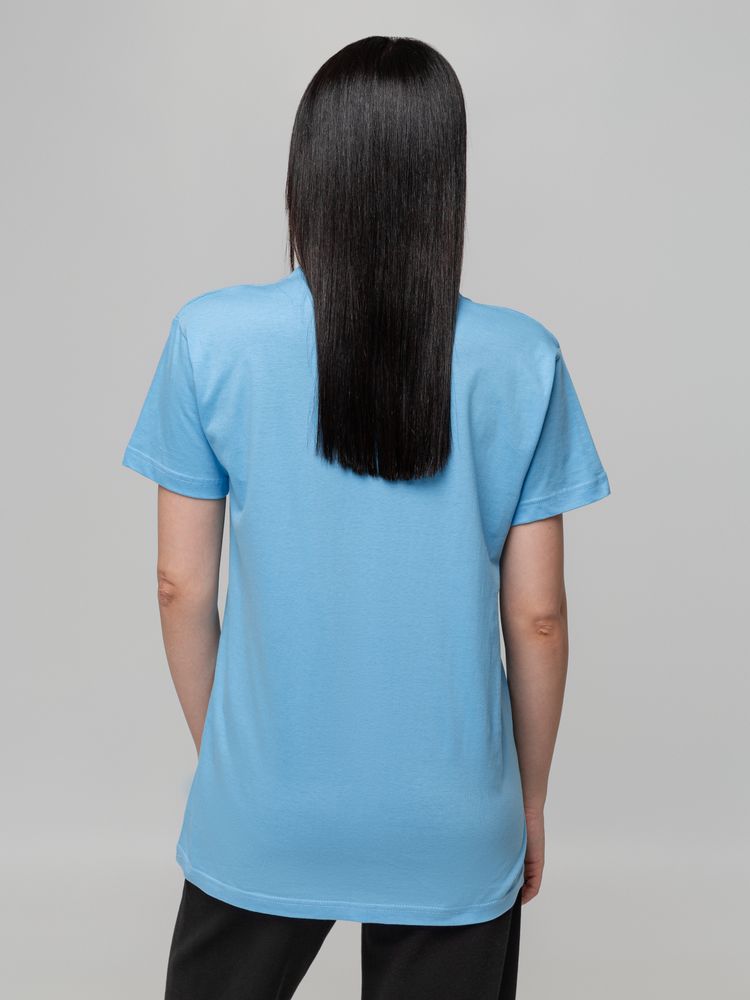 Футболка унисекс T-bolka 140, голубая / Миниатюра WWW (1000)