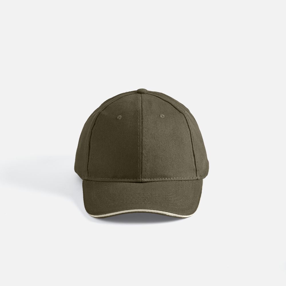 Бейсболка Buffalo, хаки с бежевым / Миниатюра WWW (1000)