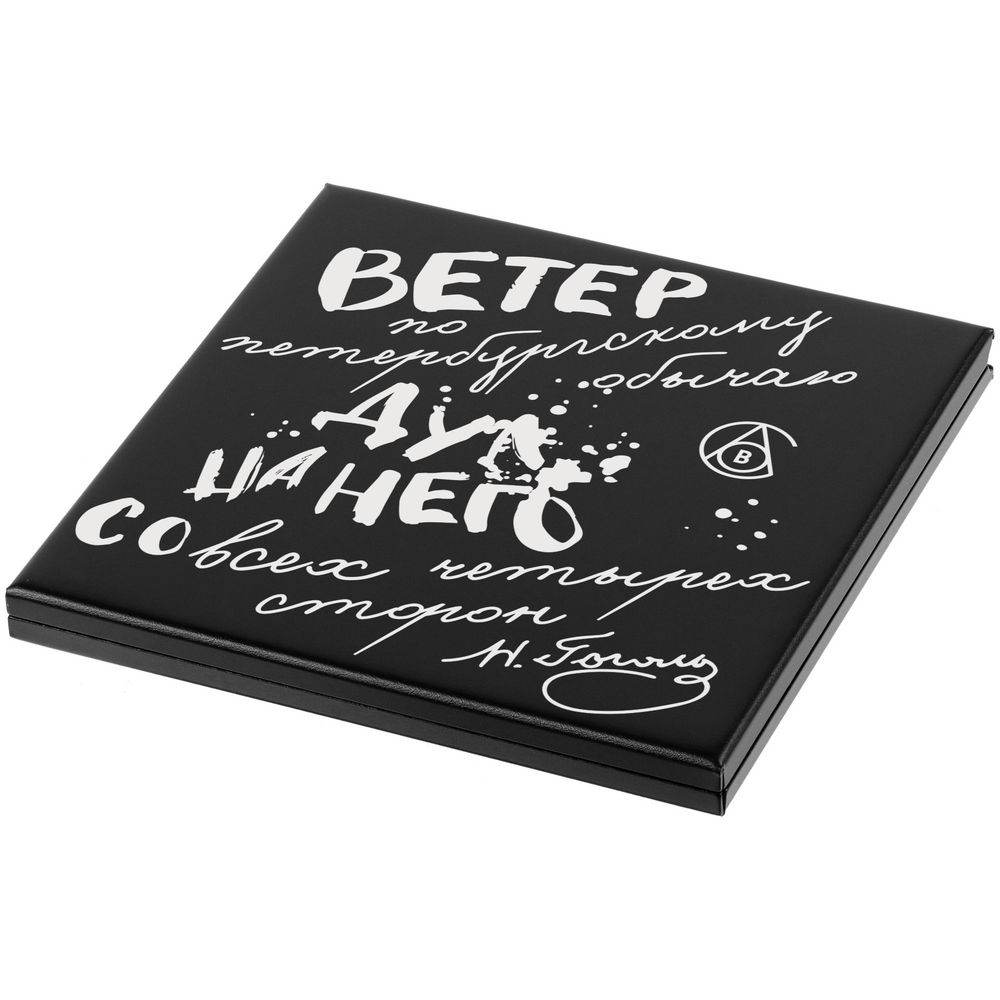 Зеркало «Дуть», черное / Миниатюра WWW (1000)