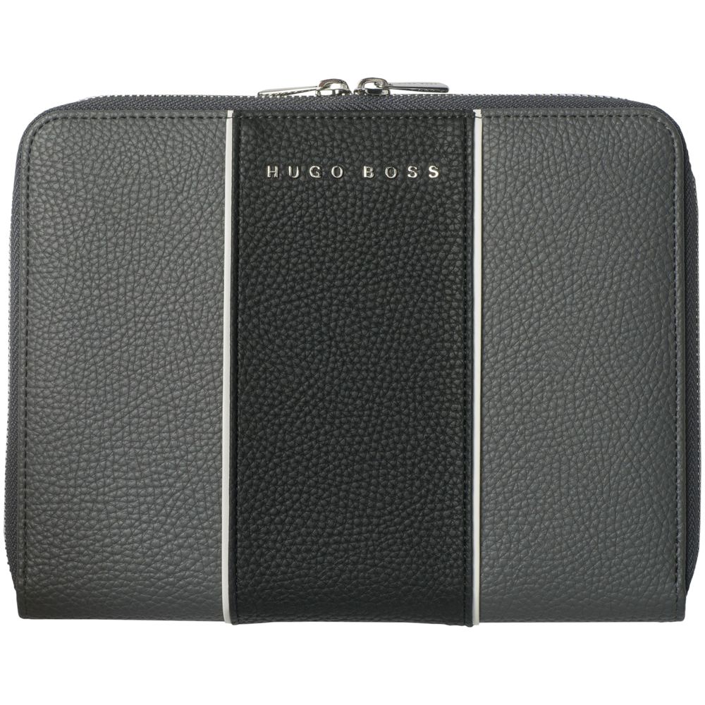 Набор Gear: папка с блокнотом и ручка, серый / Миниатюра WWW (1000)