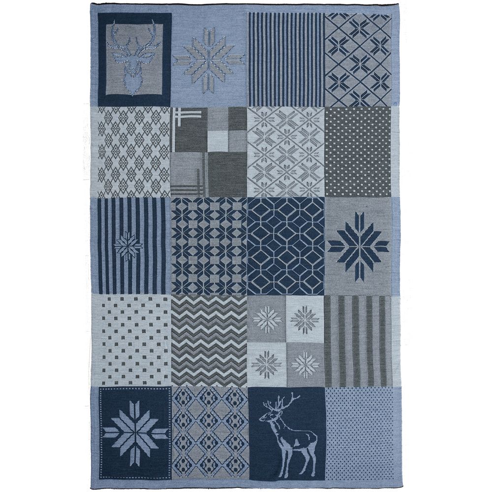 Плед North Colour, синий / Миниатюра WWW (1000)