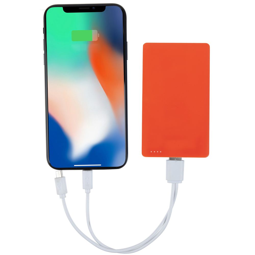 Внешний аккумулятор Easy Trick, 4000 мАч, оранжевый / Миниатюра WWW (1000)